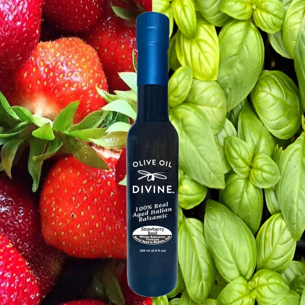 Buy Strawberry Basil Balsamic Vinegar Online Free Shipping Available!