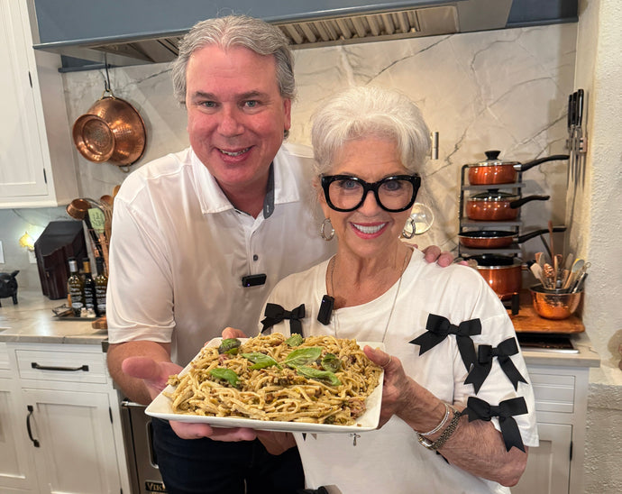 Pistachio Pasta (Greg & Paula Deen)