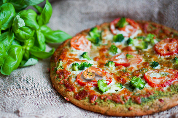 Spiced Shrimp Pizza