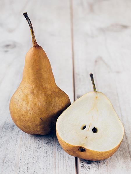 Fried Fresh Bartlett Pears