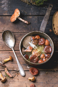 Marinated and Roasted Portobello Mushrooms