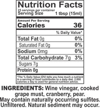 Cranberry Pear Aged White Balsamic Vinegar