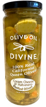 Cream Cheese & Habanero Stuffed Queen Olives