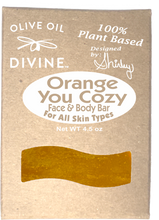 Orange You Cozy Bar Soap with Extra Virgin Olive Oil