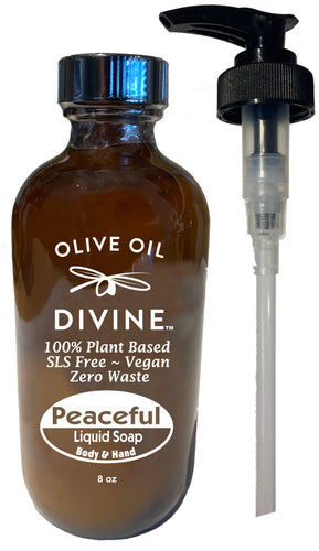 Peaceful Liquid Soap with Extra Virgin Olive Oil
