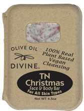 TN Christmas Bar Soap with Extra Virgin Olive Oil