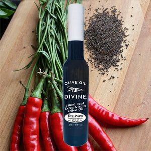Tex-Mex Fused First Cold Pressed Extra Virgin Olive Oil