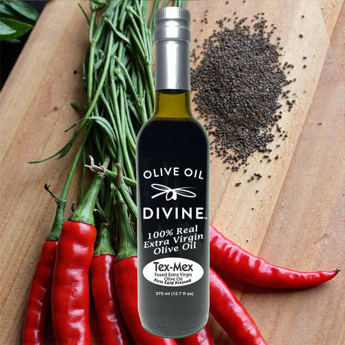 Tex-Mex Fused First Cold Pressed Extra Virgin Olive Oil