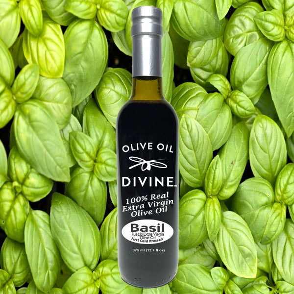 Basil Fused First Cold Pressed Extra Virgin Olive Oil