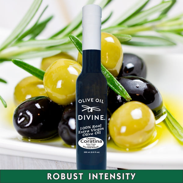 Coratina First Cold Pressed Extra Virgin Olive Oil - ORGANIC (poly: 737)