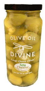 Feta Cheese Stuffed Queen Olives