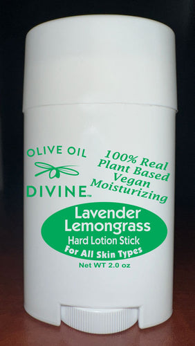Lavender Lemongrass Hard Lotion Stick