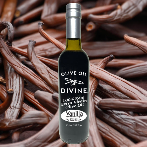 Vanilla Infused First Cold Pressed Extra Virgin Olive Oil