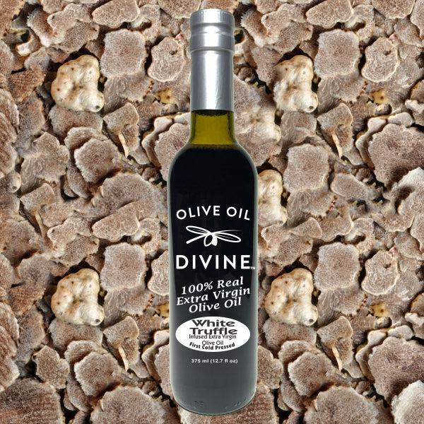 White Truffle Infused First Cold Pressed Extra Virgin Olive Oil